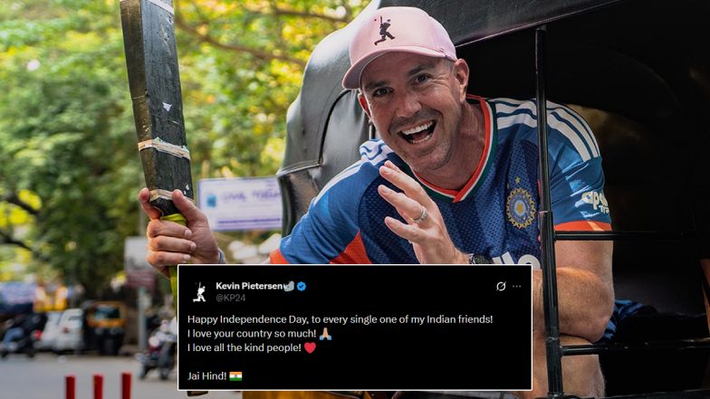 'Jai Hind!', Kevin Pietersen's Heartfelt Happy Independence Day Post For India Goes Viral