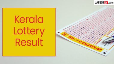 Kerala Lottery Result Today 3 PM Live, Bhagyathara BT-68 Lottery Result of August 24, 2026, Watch Lucky Draw Winner List