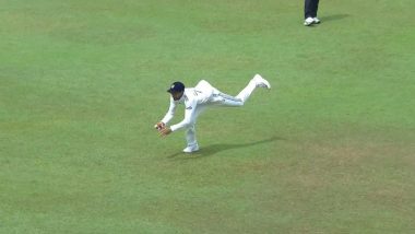 Shubman Gill Takes Brilliant Running Catch to Dismiss Kamindu Mendis in IND vs SL 2nd Test 2026
