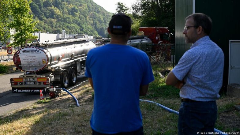 In Drought-stricken France, Tankers Supply Drinking Water