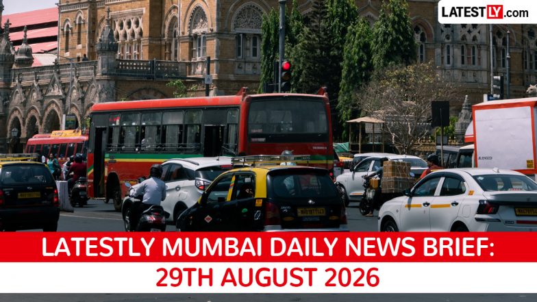 Mumbai Latest News Today on August 29th, 2026: FDA Crackdown, Price Hikes, Railway Blocks &amp; Drug Bust
