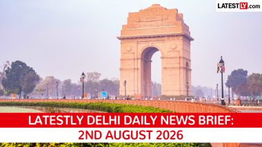 Delhi Latest News Today on August 2nd, 2026: Quake, Drone Ban, Lakshmi Yojna & Tahir Hussain