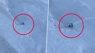 No Landing Possible at 18,600 Feet: How Indian Army Pilots Pulled Off a High-Risk Rescue in Ladakh (Video)