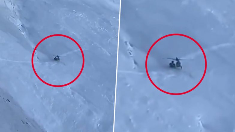 No Landing Possible at 18,600 Feet: How Indian Army Pilots Pulled Off a High-Risk Rescue in Ladakh (Video)