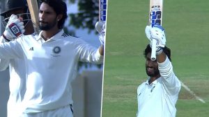 Tilak Varma Scores Century as South Zone Take Lead Over North Zone in Duleep Trophy 2026.