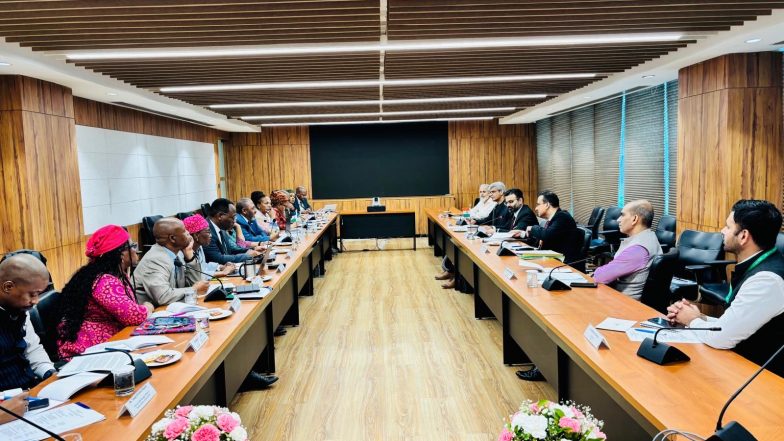 World News | India and Lesotho Review Entire Spectrum of Bilateral Ties and Cooperation
