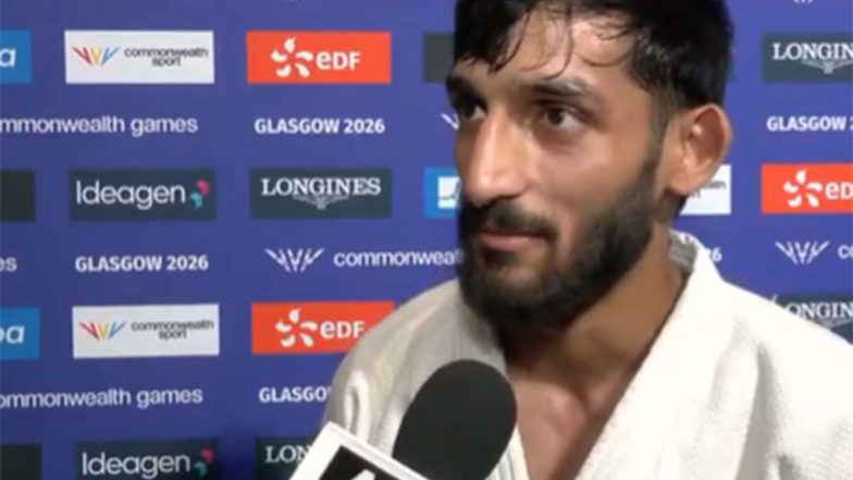 Sports News | Harsh Singh's Family Celebrates His Historic Gold in Men's 60 Kg Judo at Glasgow 2026