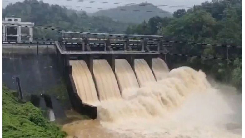 India News | KSEB Opens Kallarkutty Dam Shutters After Reservoir Reaches Maximum Capacity in Idukki