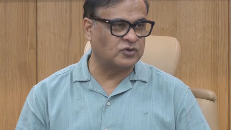 India News | Assam CM Himanta Biswa Sarma to Address Facebook Live on Flood Relief Measures