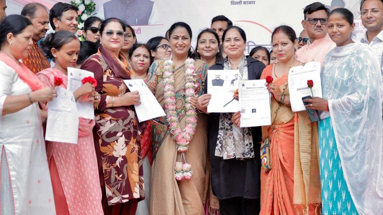 India News | CM Rekha Gupta Launches Portal for 'Delhi Laxmi Yojana'