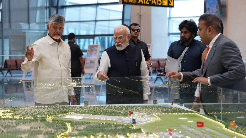 India News | Runway for Growth: PM Modi Inaugurates Alluri Sitarama Raju International Airport at Bhogapuram