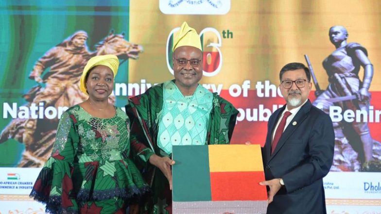 World News | India Reaffirms Strengthening Ties During Benin National Day Celebrations
