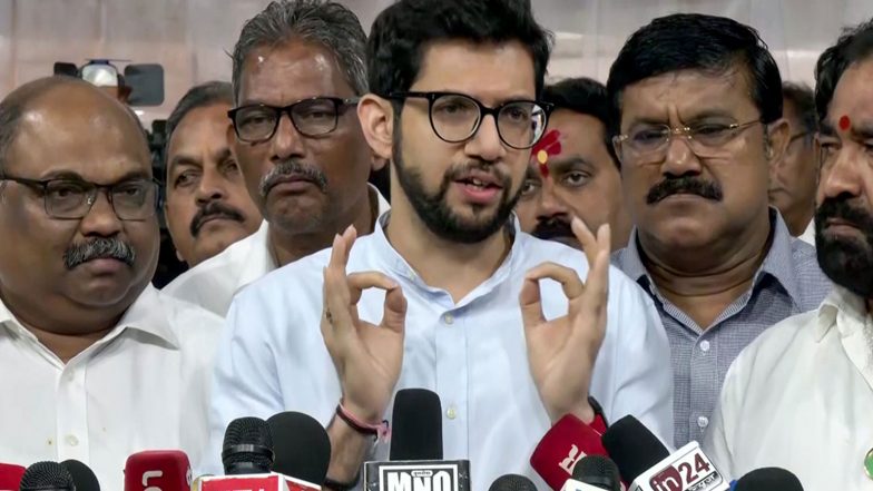 India News | Aaditya Thackeray Seeks Clarity from Maharashtra DGP on Withdrawal of Cases Against Students