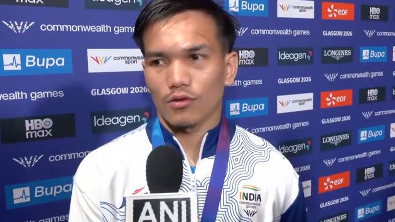 Sports News | CWG 2026: Silver Medallist Jadumani Vows to Return Stronger; Parents Happy with Son's Glasgow Campaign