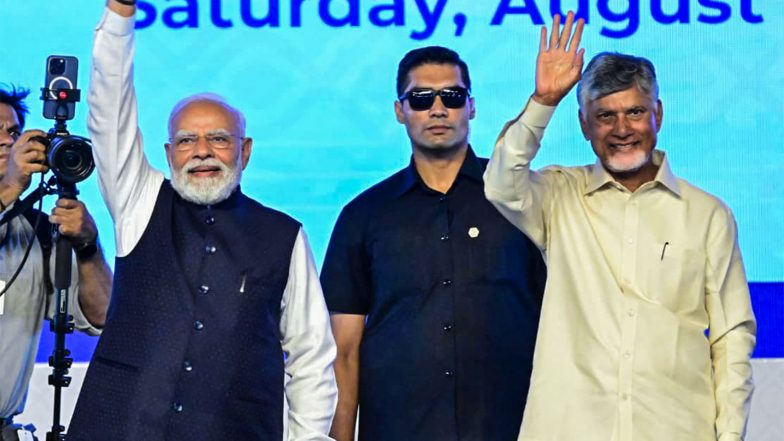 India News | PM Modi Inaugurates GMR-developed Alluri Sitarama Raju International Airport at Bhogapuram
