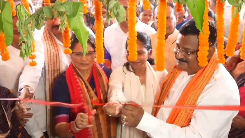 India News | Odisha Deputy CM Pravati Parida Inaugurates District Subhadra Shakti Kendra in Puri