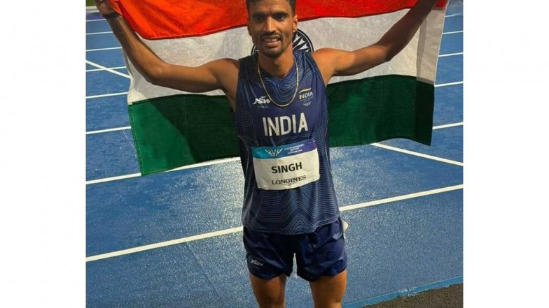 Sports News | Defence Minister Congratulates Gulveer Singh, Narender Berwal on CWG 2026 Medals