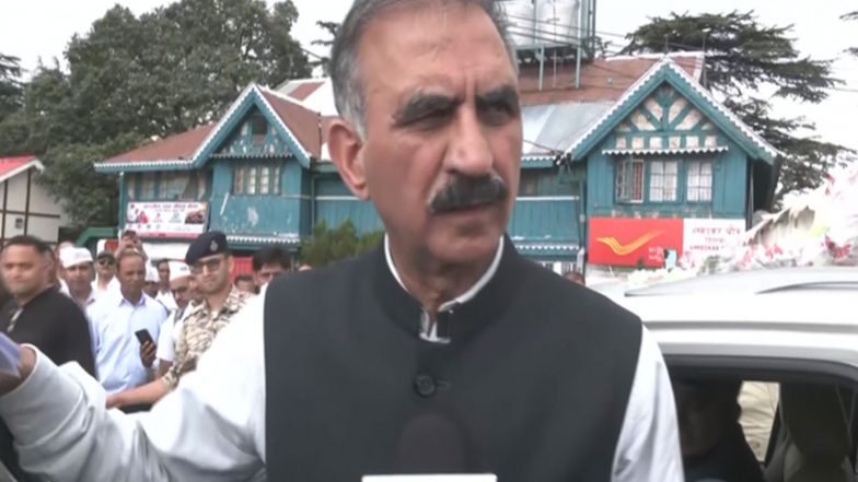 India News | Himachal CM Lays Foundation Stone for 15 Road Projects in Chamba