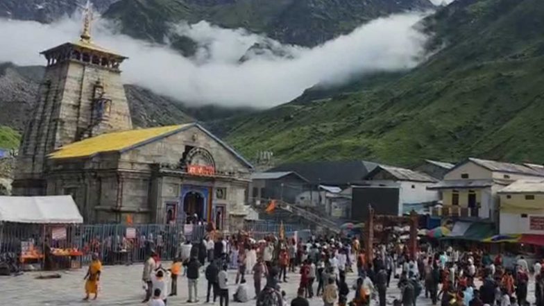 India News | Uttarakhand: Heavy Rain, Landslides Disrupt Kedarnath Trekking Route Amid Ongoing Kanwar Yatra