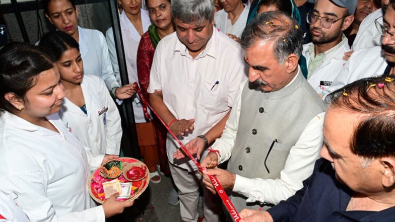 India News | Himachal CM Sukhu Inaugrates, Lays Foundation Stones for Rs. 333 Crore Development Projects in Chamba
