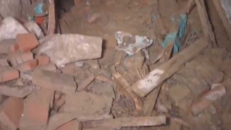 India News | Couple Dies After House Roof Collapses in Delhi's Usmanpur Area