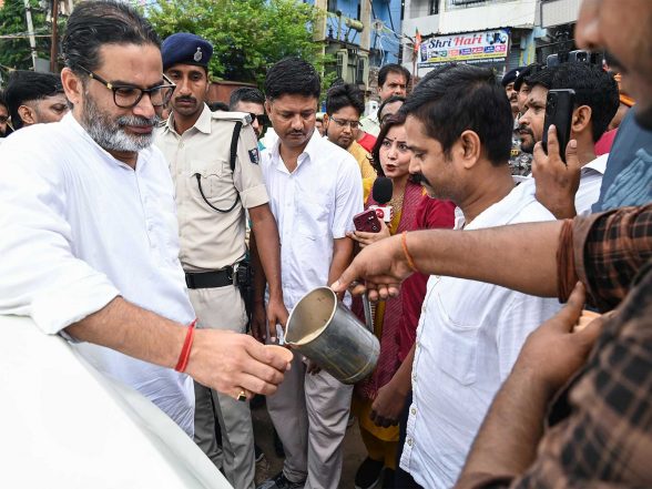 India News | Prashant Kishor Widens Lead over BJP in Bankipur Assembly Bypoll After Round 3 of Counting