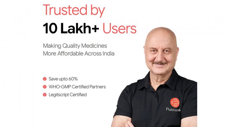 Business News | PlatinumRx Helps Indians Save Crores on Medicines, Expands Access to Quality Branded Generics