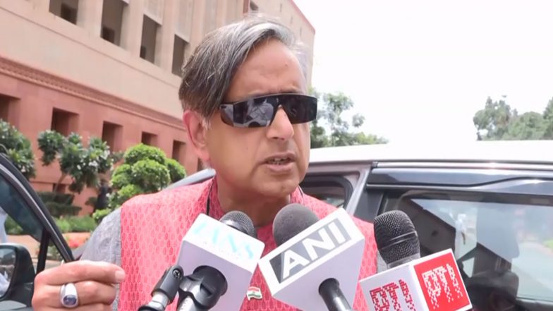 India News | Even when Govt Has Majority, Oppn Should Place Views on Record: Shashi Tharoor Calls for Proper Parliamentary Dialogue