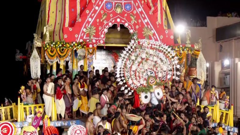 Entertainment News | Odisha CM Mohan Charan Majhi Seeks UNESCO Intangible Heritage Tag for Puri Ratha Yatra