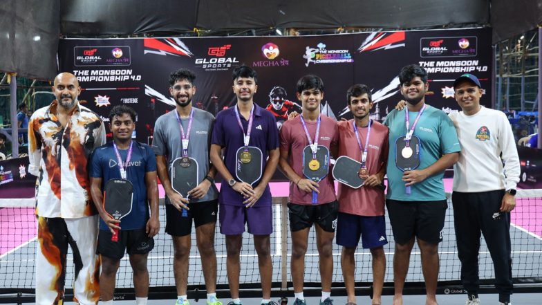 Sports News | Monsoon Pickleball Championship 4.0 Concludes with over 1200 Athletes in Action