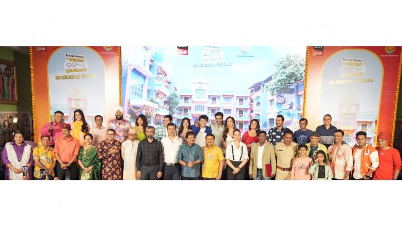 Business News | Sony SAB and Neela Film Productions Celebrate 18 Years of Spreading Happiness with Taarak Mehta Ka Ooltah Chashmah