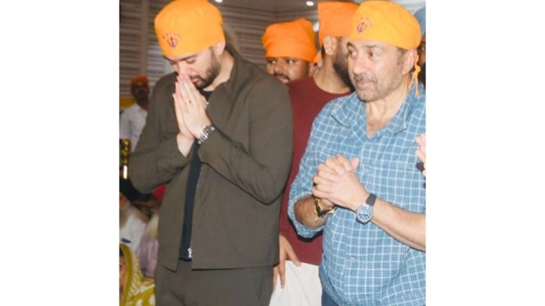 Entertainment News | Sunny Deol Seeks Blessings at Takhat Sri Harimandir Ji Patna Sahib Ahead of 'Batwara 1947' Release