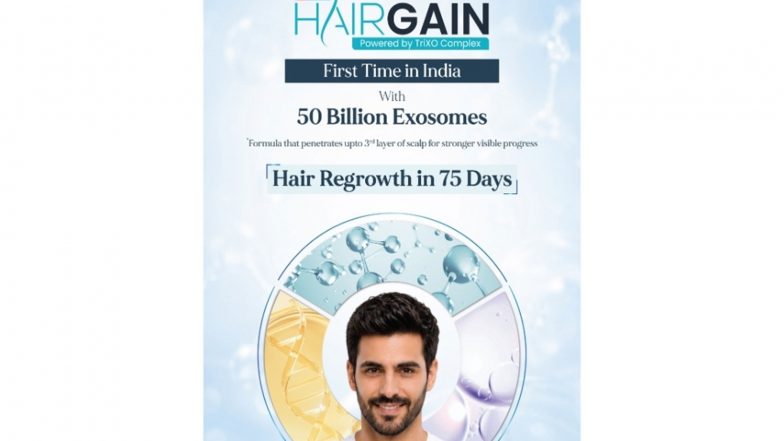 Business News | Dr Batra's® Introduces HairGain -- India's First Advanced Hair Regrowth Treatment Powered by 50 Billion Exosomes