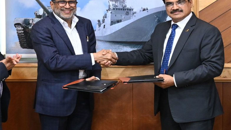 Business News | Bharat Electronics Limited, Esri India Sign MoU to Develop GIS, GeoAI Solutions for India's Defence Sector