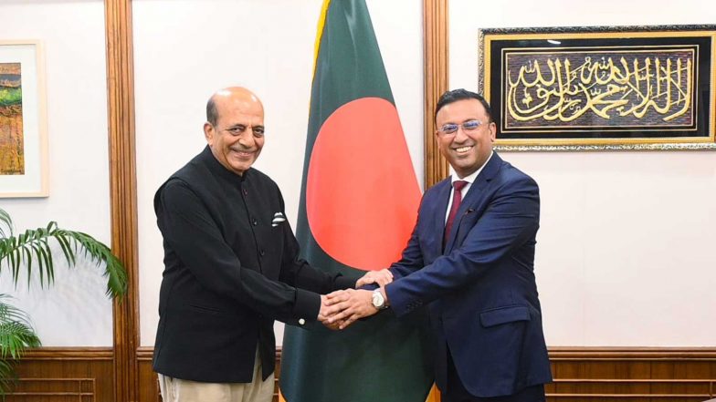 World News | Bangladesh Urges India to Prevent Sheikh Hasina from Making Political Speeches from Indian Territory