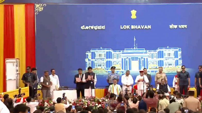 India News | Karnataka Cabinet Expansion: 20 Ministers Take Oath; Few Senior Leaders Express Disappointment over Exclusion