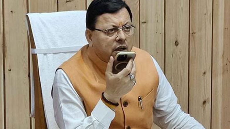 India News | Uttarakhand CM Pushkar Singh Dhami Directs Urgent Repair of Disaster-damaged Road in Chamoli