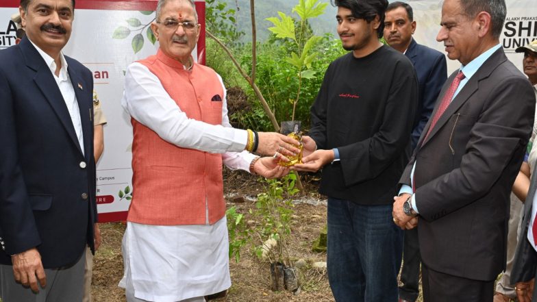 India News | Himachal Pradesh Governor Kavinder Gupta Calls for People's Movement for Environmental Conservation