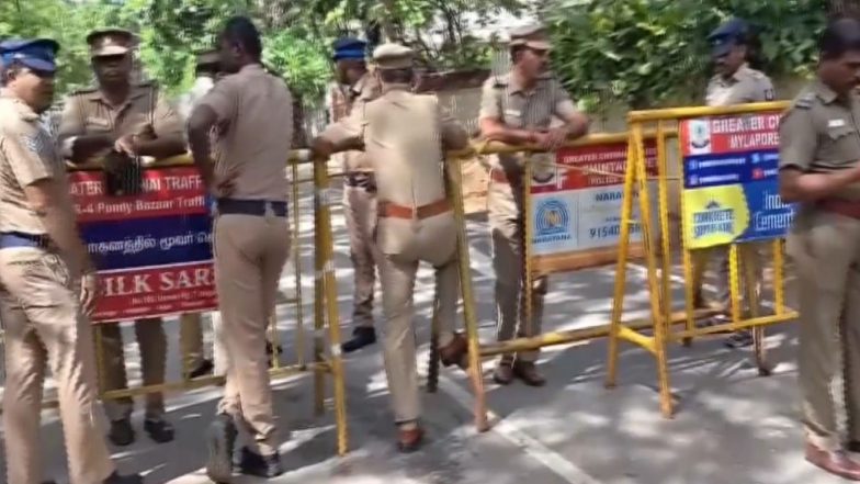 India News | Police Deployed Outside Udhayanidhi Stalin's Residence Amid TVK Protest Call