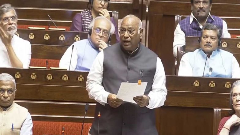 India News | Rajya Sabha Adjourned Again for Second Time Amid Protests from Opposition