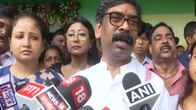 India News | Jharkhand Govt Has Eyes and Ears, Sensitive to Students' Issues: CM Hemant Soren Amid JPSC, JSSC Exam Row