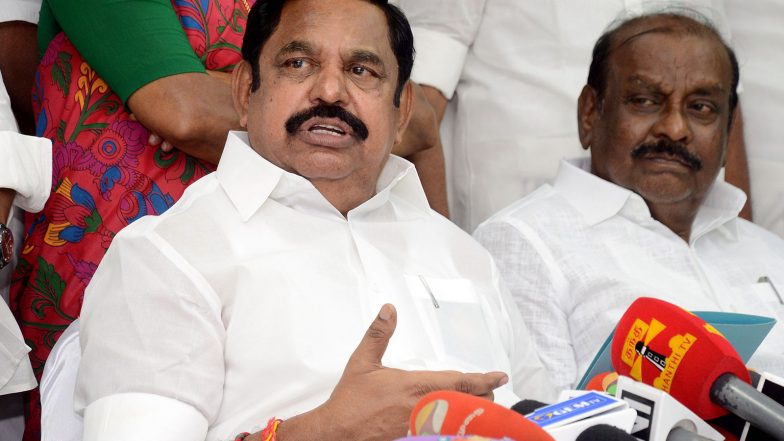 India News | 'Lame Horse' Govt Trying to Paralyze Assembly Session: EPS Slams TVK over Udhayanidhi Stalin's Arrest