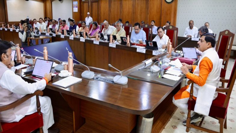 India News | MP: Cabinet Approves Rs 32,070 Crore Proposals Focusing on Farmers' Welfare, Healthcare Services; Clears Kavach Scheme