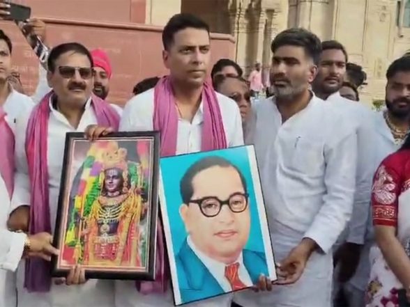 India News | UP: SP MLA Sachin Yadav Suspended from Assembly for Entire Session over Unparliamentary Conduct