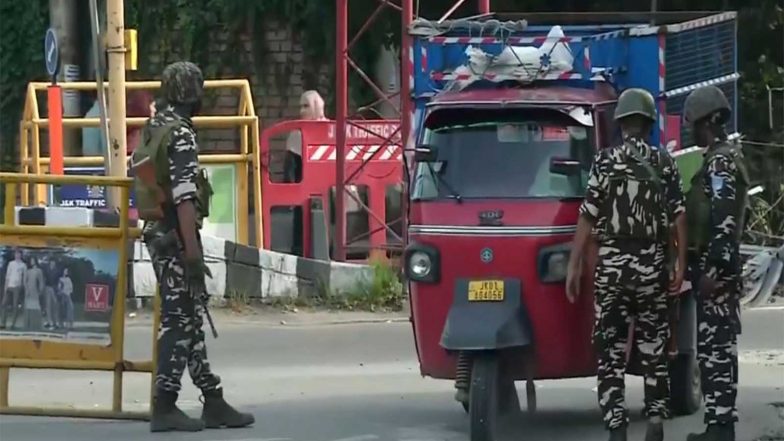 India News | Article 370 Abrogation 7th Anniversary: Security Beefed Up Across J-K, Multi-layered Arrangements in Place