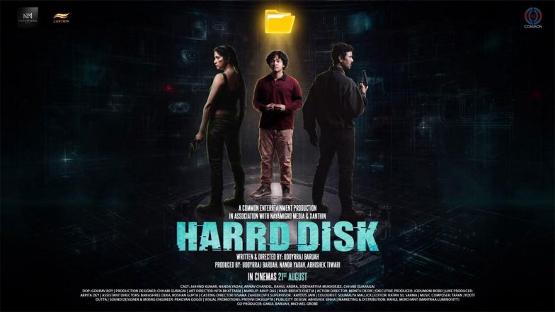 Business News | Nanda Yadav, Jaihind Kumar and Arnav Chandel's Action-comedy Suspense Thriller HARRD DISK to Hit Cinemas on August 21; First Official Poster Unveiled