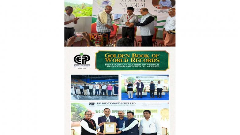 Business News | EP Biocomposites Strengthens ESG with Rooftop Solar Commissioning and Golden Book of World Records Recognition