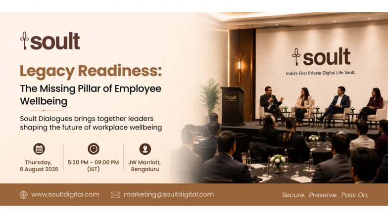 Business News | Over Rs. 72,000 Crore Lies Unclaimed in India. Soult Brings Business Leaders Together to Make Legacy Readiness a Workplace Priority