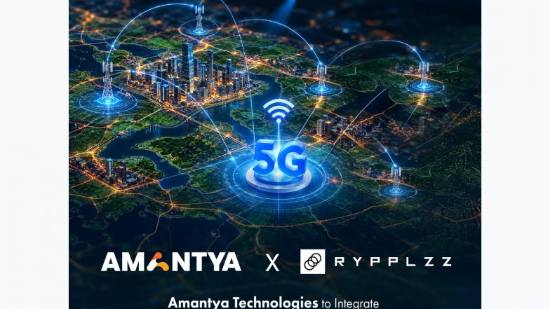 Business News | Amantya Technologies to Integrate Rypplzz Spatial Intelligence Across Its 5G Core Platform