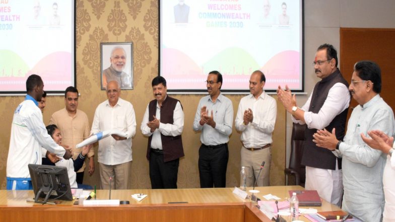 Sports News | 'Team Gujarat' Ready to Host the 2030 Commonwealth Games: Deputy CM Harsh Sanghavi